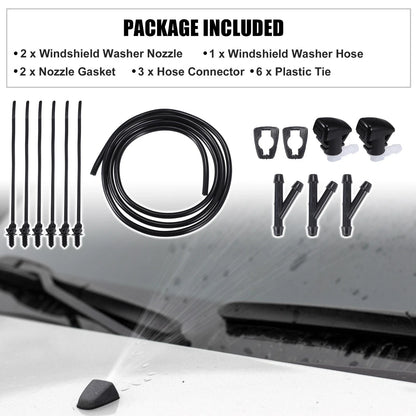 Windshield Washer Spray Nozzle Kit for Dodge Durango (2023)