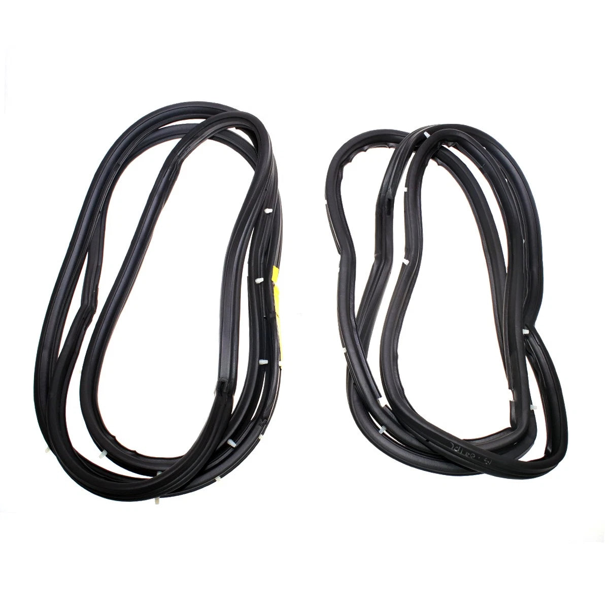 Set of 2 Front Door Weatherstrip Seals for Mitsubishi Colt Lancer (1979–1987)