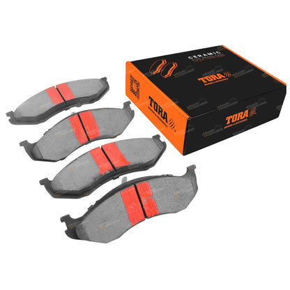 Front Disc Brake Pads for Jeep Wrangler TJ (1996–2007)