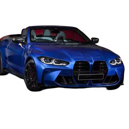 1 Pair Black Front Bumper Side Air Vent Covers for BMW G80 M3 M4 (2021-2024)