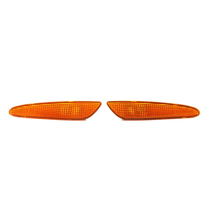 Left Right Bumper Side Marker Lights for 2003-2006 Mercedes-Benz W211 E-Class