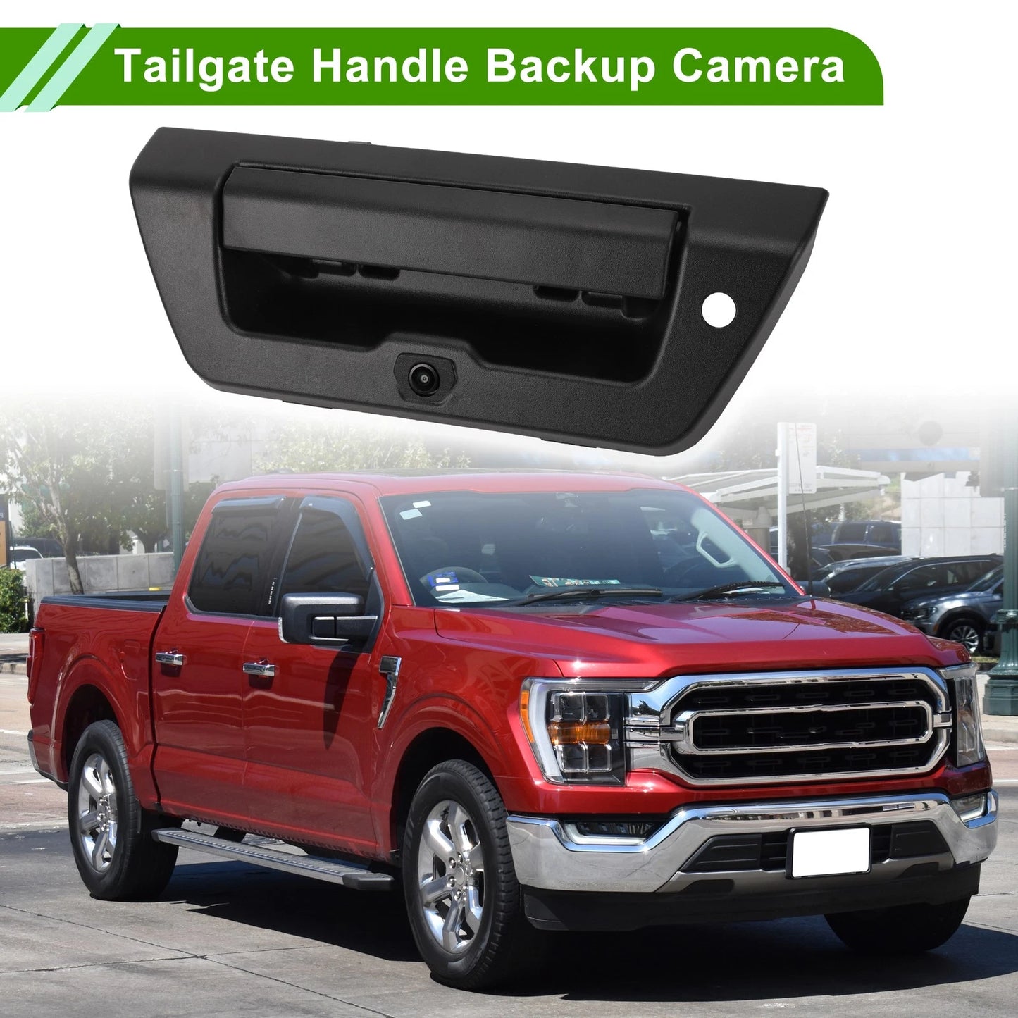 Tailgate Handle Backup Rear View Camera No.FL3Z-9943400-BA for Ford F-150 (2015–2018)