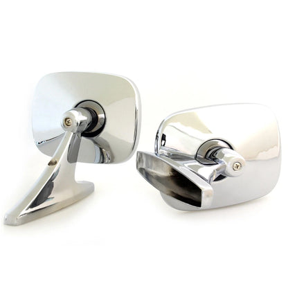 Chrome Door Mirror for Datsun Bluebird 312 320 410 411 510 610 (1961–1976)