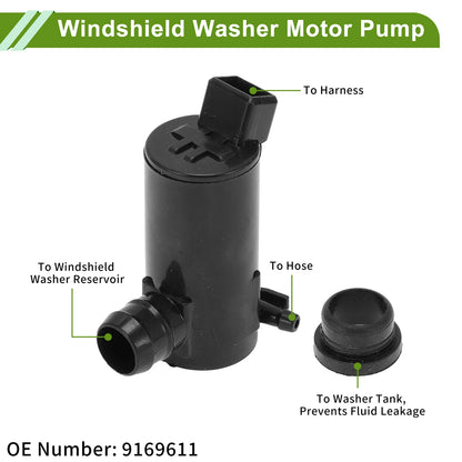 Windshield Washer Pump for Volvo V70 (No. 9169611)