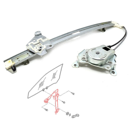 Front Door Window Regulator for Nissan Navara D21 (1986–1997)