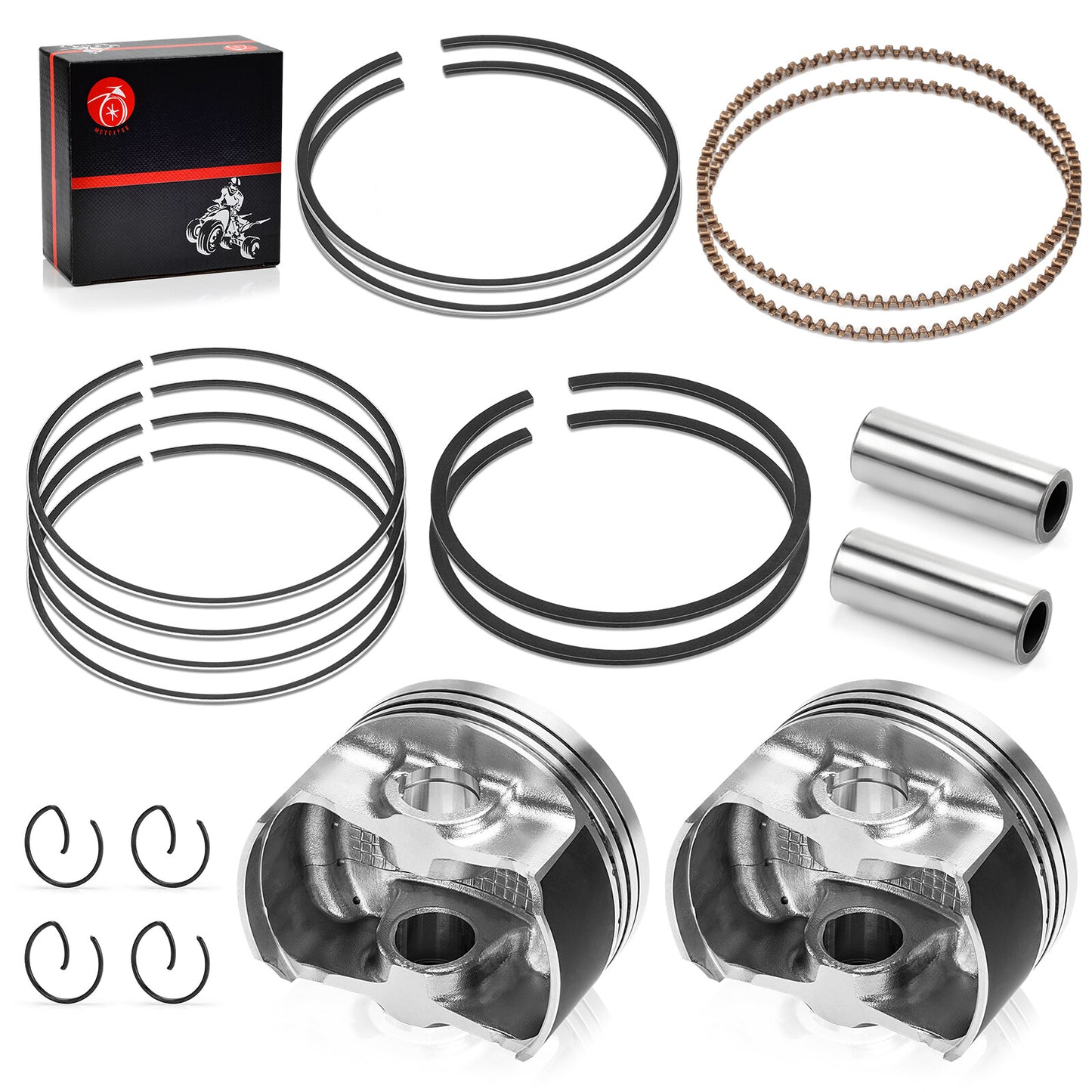 80mm Piston & Rings for Polaris RZR Sportsman Ranger 800 (2008–2014)