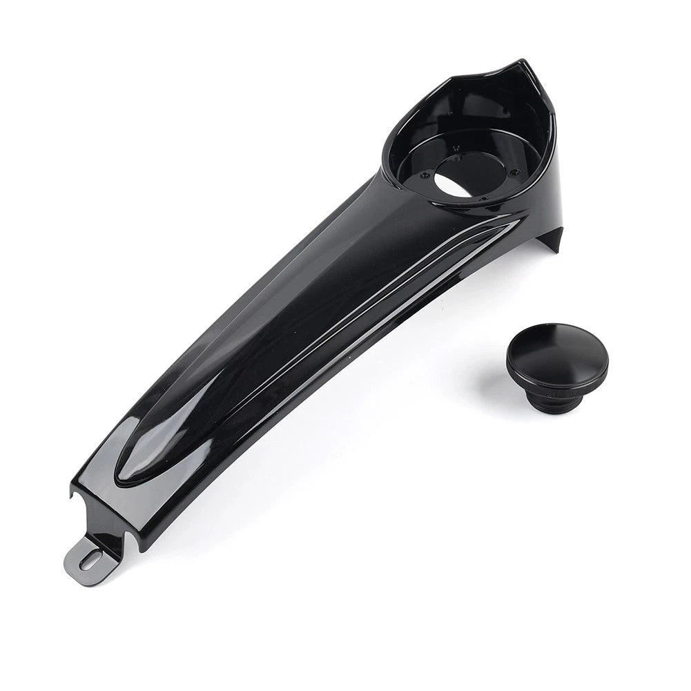 Stretched Dash Panel + Gas Tank Cap Cover for Harley Electra Glide (1986–2007)