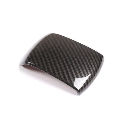 Gear Shift Knob Decor Cover Trim Carbon Fiber for Benz GLE GLS (2020–2022)