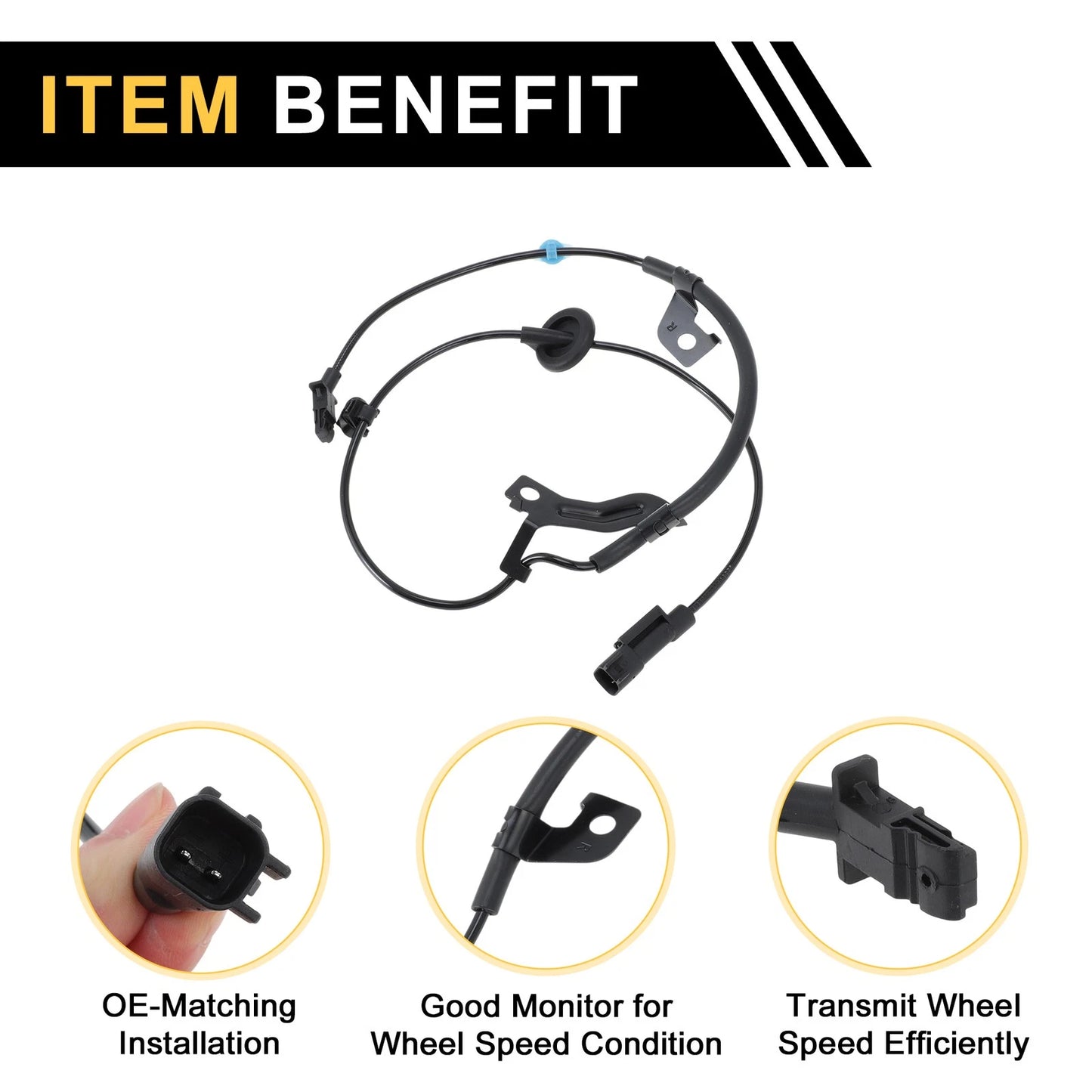 ABS Wheel Speed Sensor No.MN116248 for Mitsubishi Outlander (2003–2006)