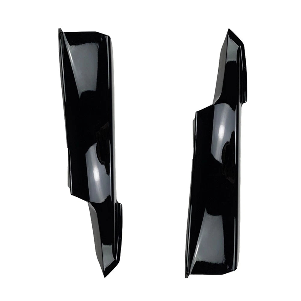 Gloss Black Rear Fog Light Eyebrow Cover Trim for BMW 3 Series G20 (2019–2020)