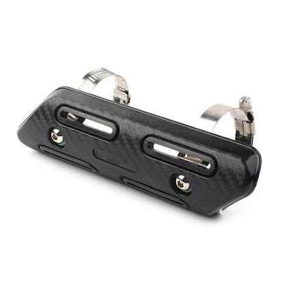 Chrome Exhaust Muffler Pipe Heat Shield Cover for Motorcycle (Universal)