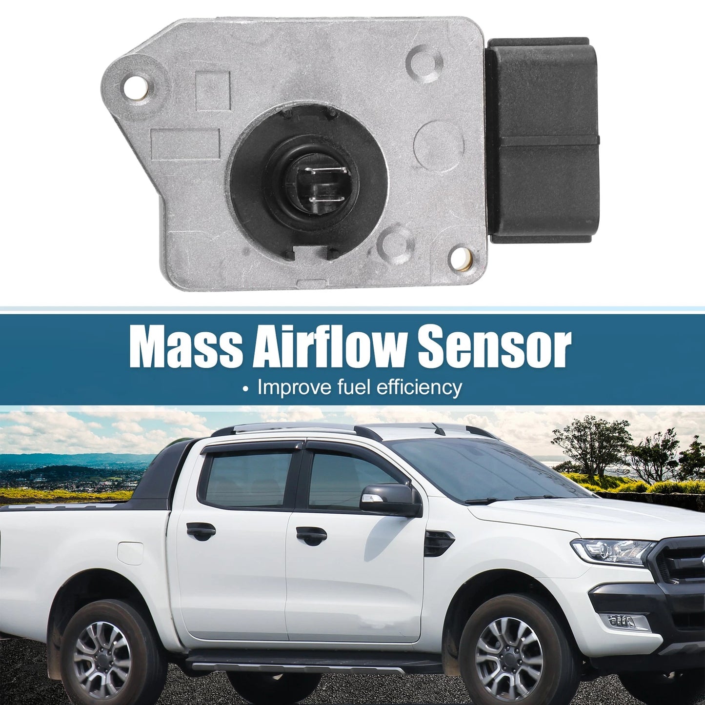 Mass Airflow Sensor No.F67F12B579EA for Ford Aerostar (1996–1997)