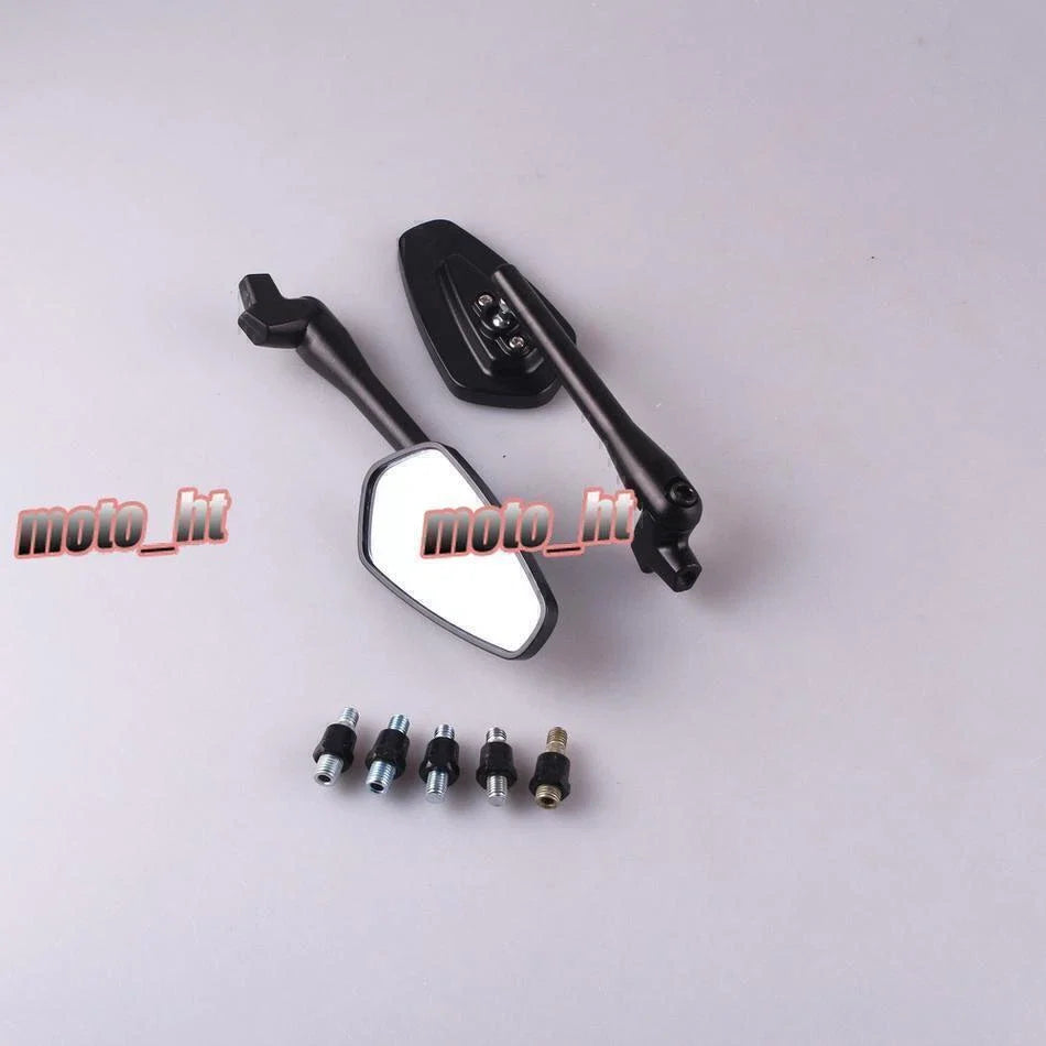 Pair Rearview Side Mirrors for Universal Motorcycle 7/8" Handlebar
