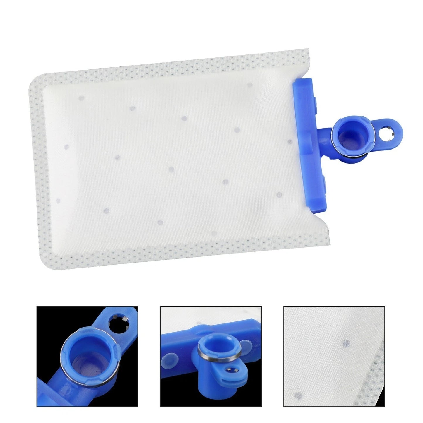 30x Blue Cache-Vis for Motorcycle Scooter Moped (Hexagon Socket Screw Covers)