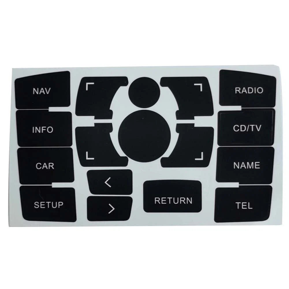 Button Repair Sticker for Audi Q7