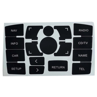 Button Repair Sticker for Audi Q7