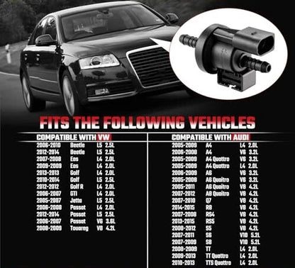 EVAP Vapor Canister Purge Valve Solenoid Assembly for Car
