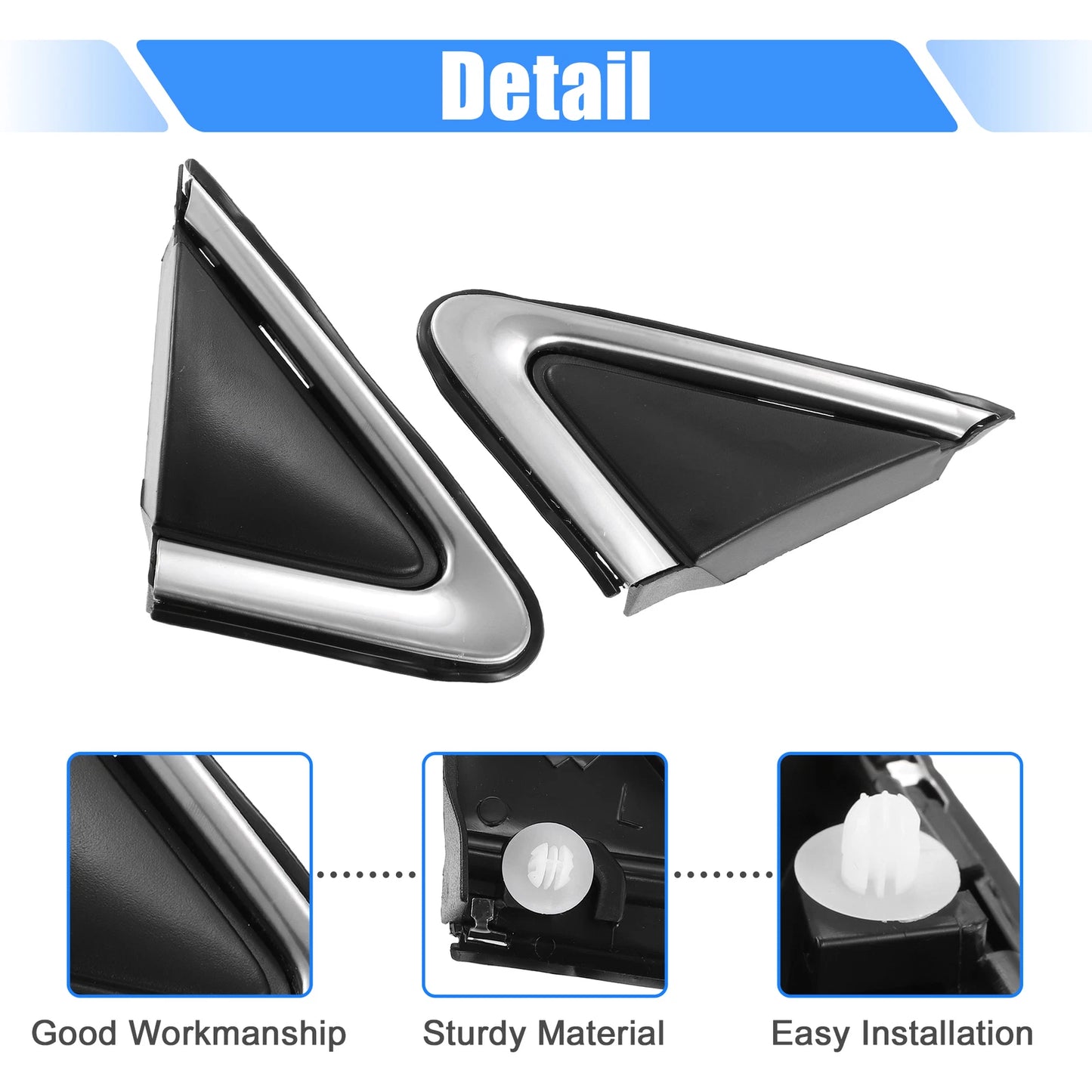 Pair of Fender Covers for Nissan Sentra (2013–2019)