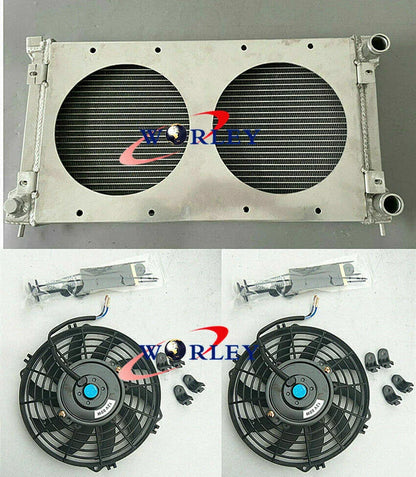 Aluminum Radiator, Shroud & Fans for VW Golf MK1 MK2 GTI/Scirocco (1974-1992)