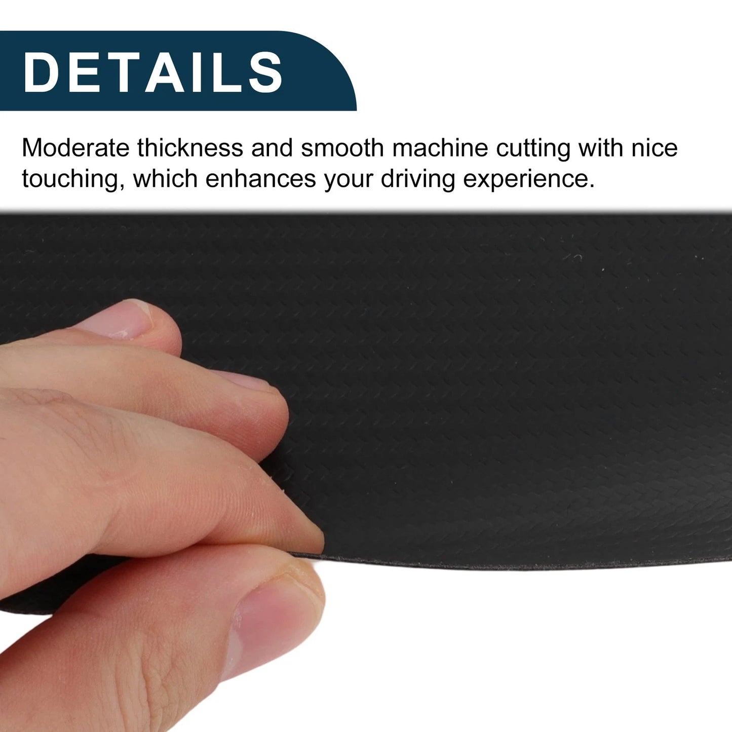 Faux Leather Anti Kick Pad Sticker for Volvo XC60 (2018–2024)
