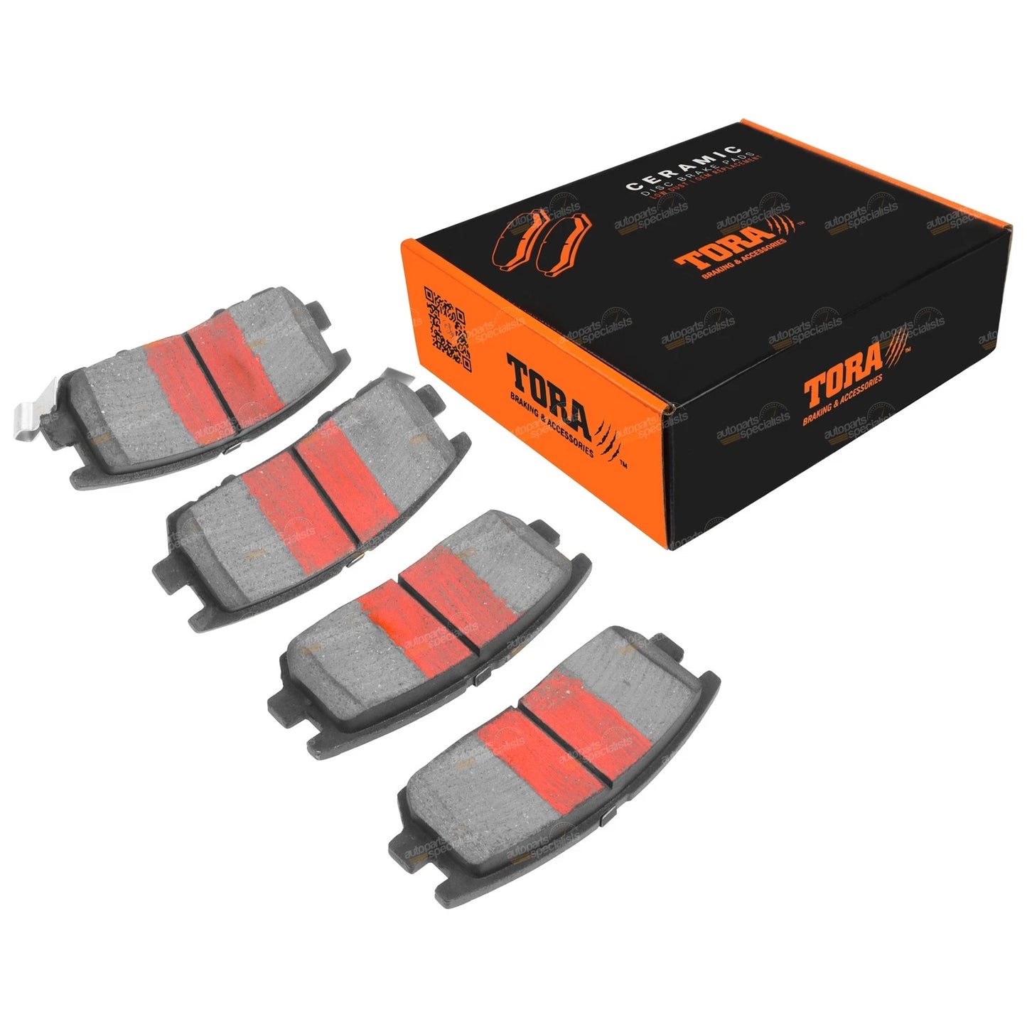 Set of 4 Rear Disc Brake Pads for Mitsubishi Pajero (1991–2000)