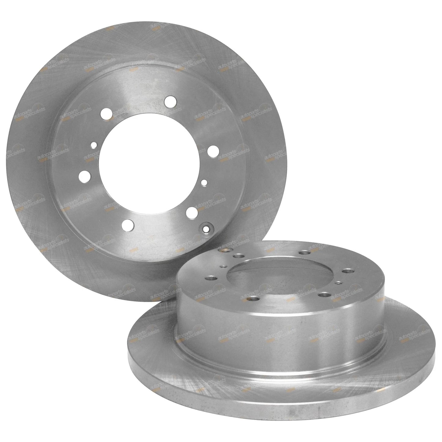 2X Rear Brake Disc Rotors for Mitsubishi Delica P25W (1995–2006)