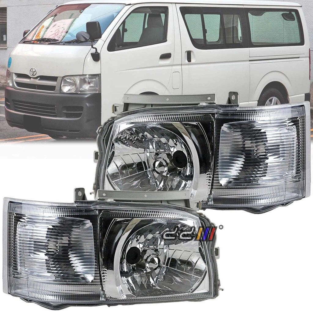 1 Pair Headfor Toyota Hiace KDH200 TRH223 200 Series (2005-2010)