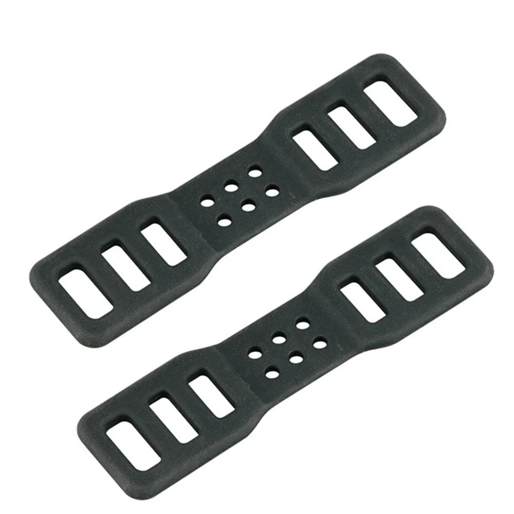 4 x 92mm Silicone Driving Recorder Bandage Strap for DVR