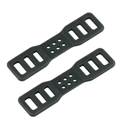 4 x 92mm Silicone Driving Recorder Bandage Strap for DVR