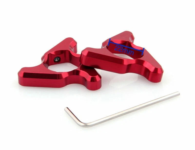Fork preload adjustment knobs for Honda CBR Ducati 1098 (22mm)