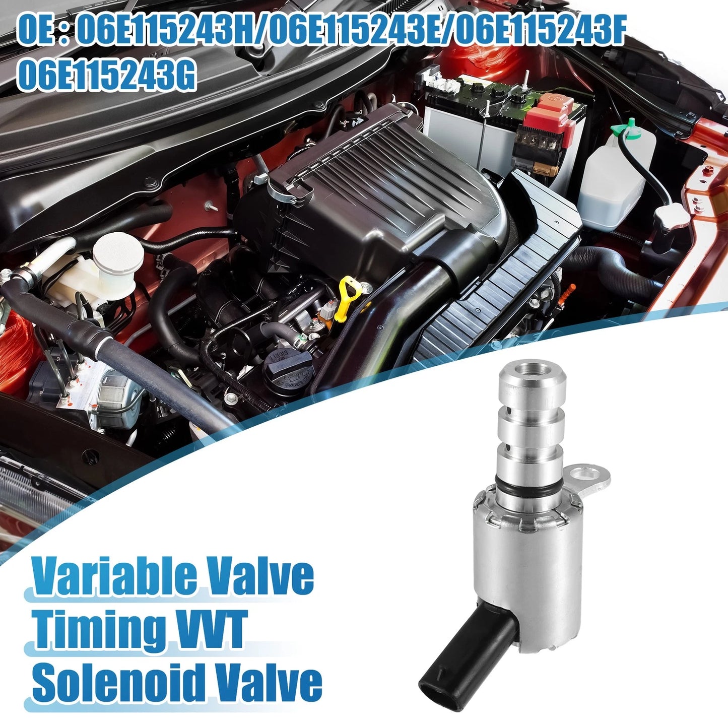 VVT Solenoid No. 06E115243H for VW Golf TSi 1.4L (2020–2021)