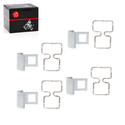 Set of 4 Airbox Lid Clips & Clamps for Yamaha Banshee 350 (1987–2006)