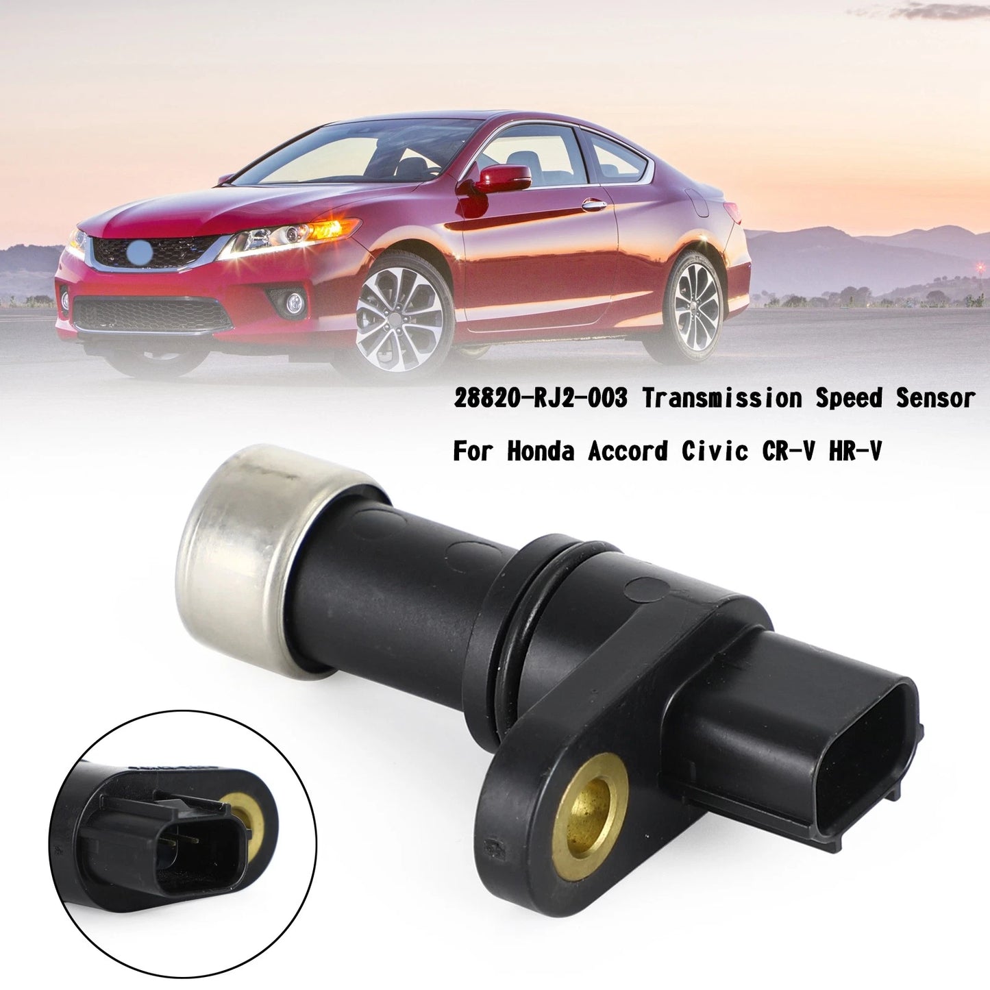 Transmission Speed Sensor 28820-RJ2-003 for Honda Accord Civic CR-V HR-V (A10)
