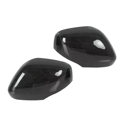 ABS Carbon Fiber Rear View Mirror Cover Trim for Nissan Armada (2017-2023)