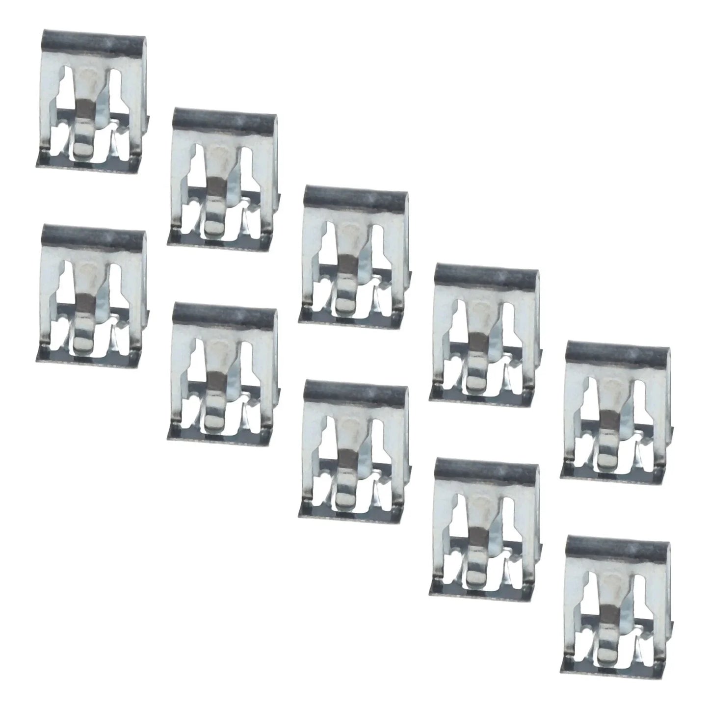 10Pcs Metal Retainer Clip for Universal Car Dashboards DVD/CD Panel Plate