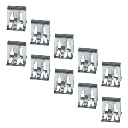 10Pcs Metal Retainer Clip for Universal Car Dashboards DVD/CD Panel Plate