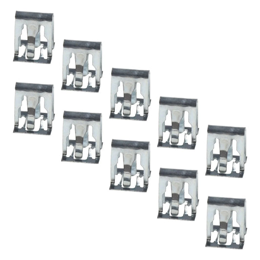 10Pcs Metal Retainer Clip for Universal Car Dashboards DVD/CD Panel Plate