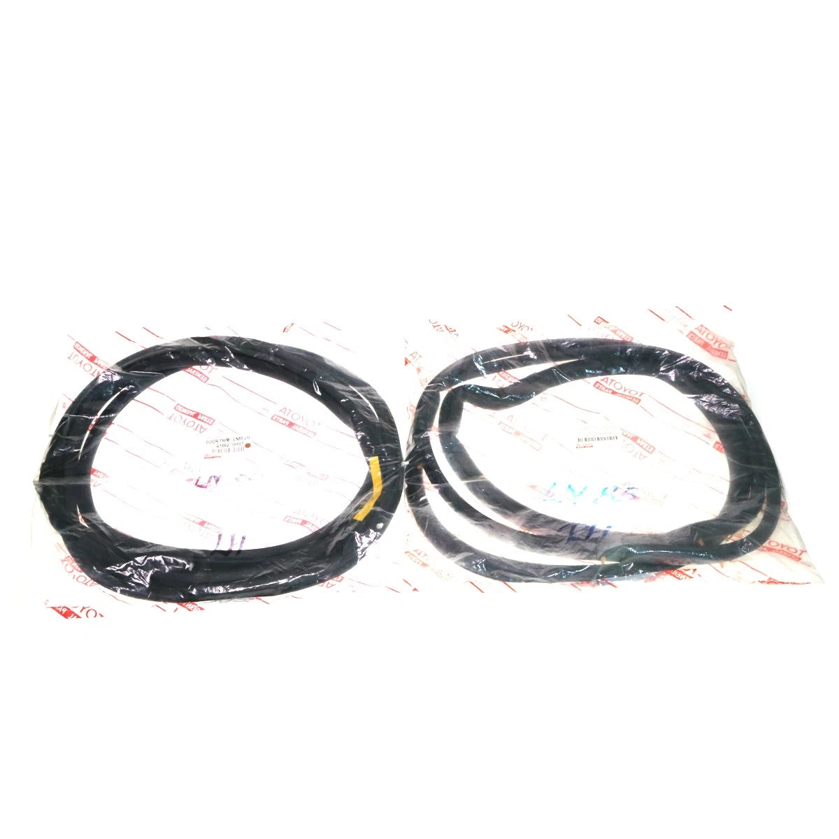 Set of 2 Front Door Rubber Seals for Toyota Hilux Surf (LN130, VZN130, KZN130, YN130)