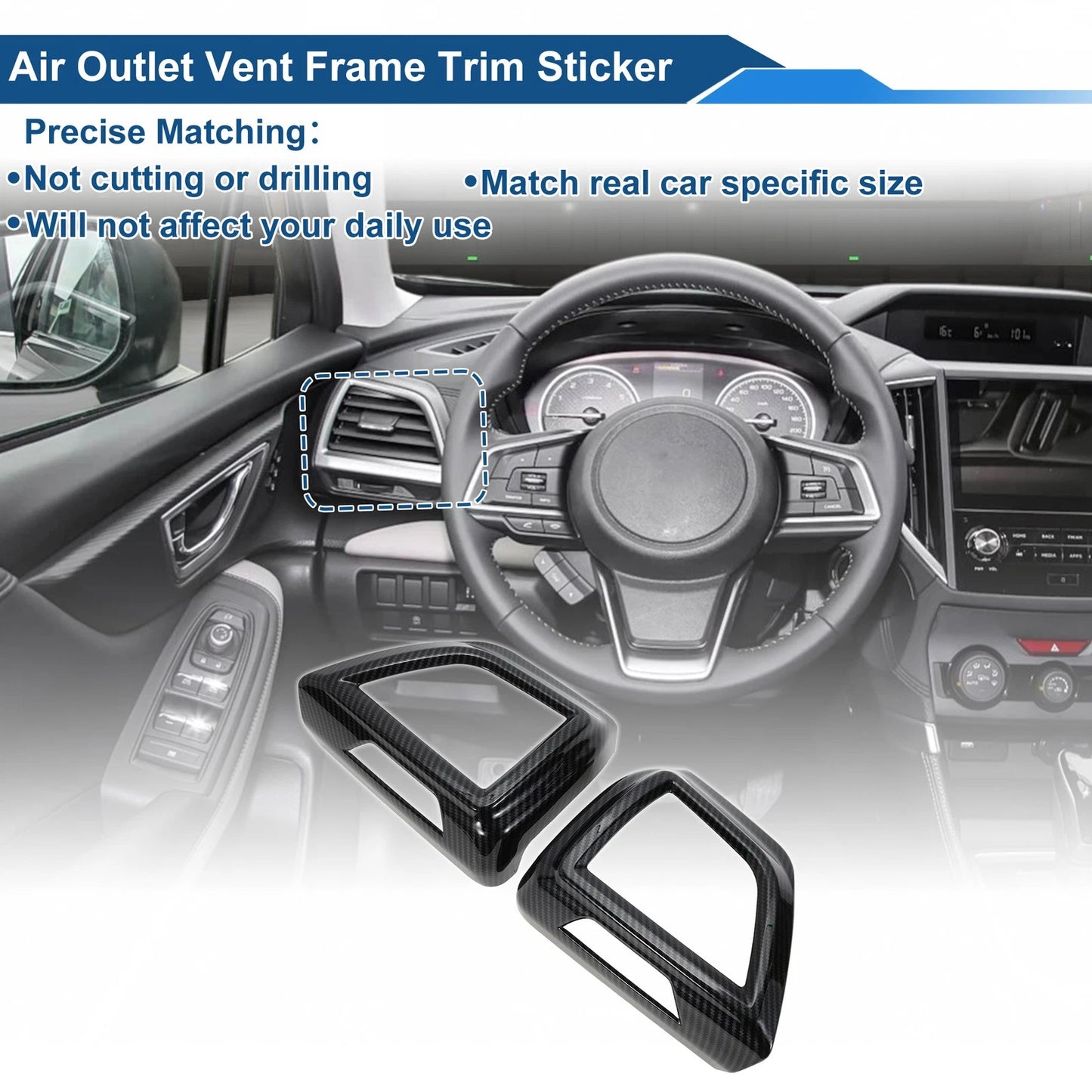 Center Console Air Vent Cover Trim Kit