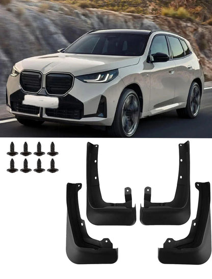 4PCS Front Rear Mud Guards Flaps Splash Fender for BMW X3 (2025–2026)