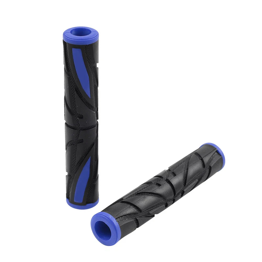 Blue Motorbike Brake Clutch Lever Grips Rubber Sleeve Cover for GZ