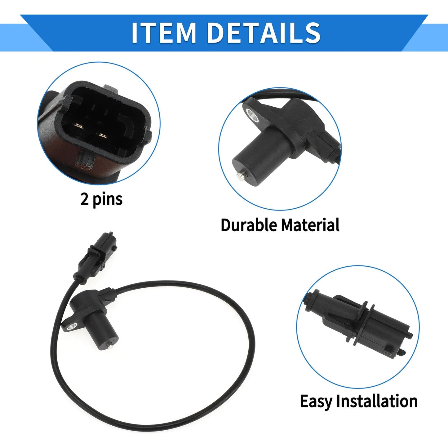 Crankshaft Position Sensor for Skoda Favorit Hatchback (1990–1994) No. 4165008