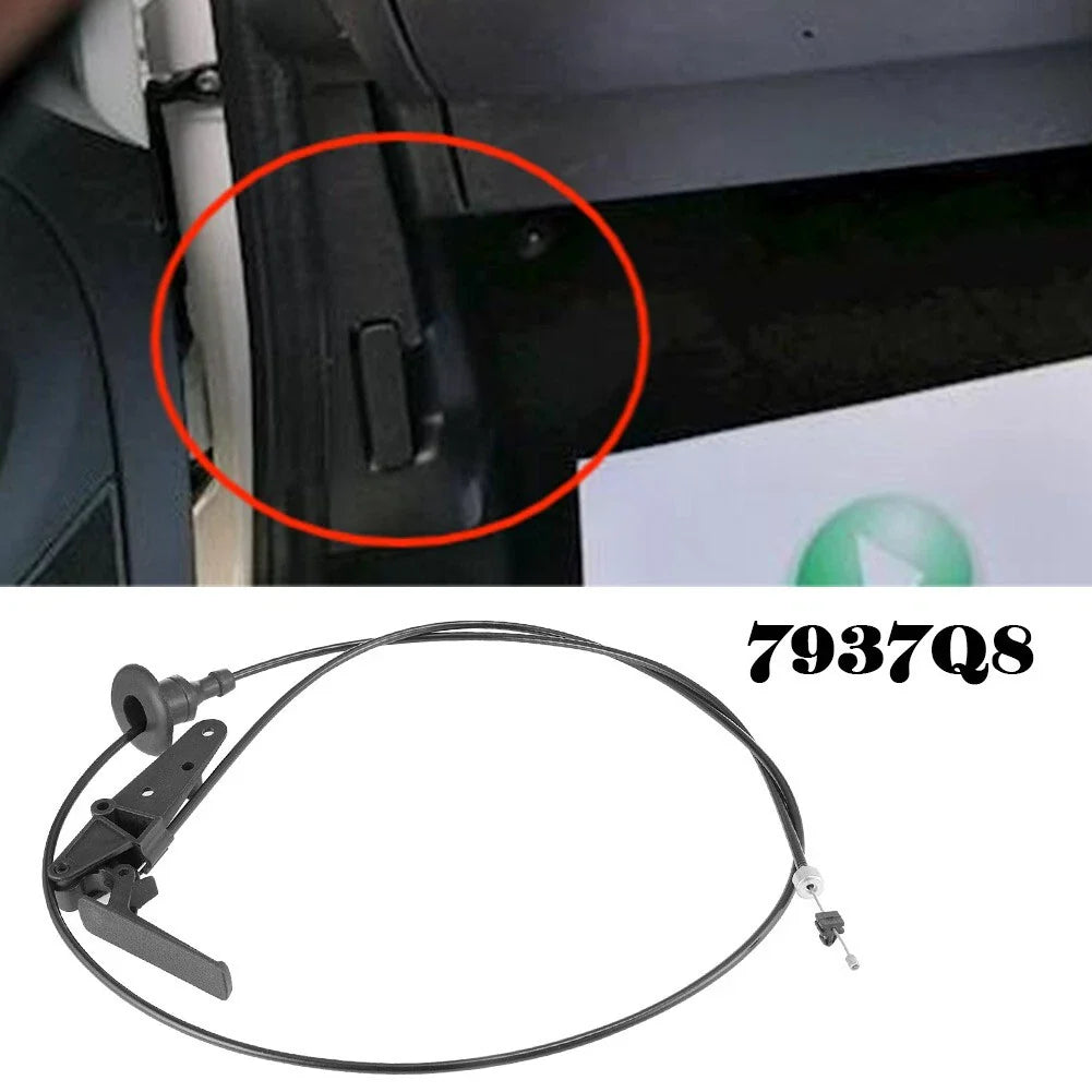 1pc Bonnet Release Cable With Latch for Berlingo (2008–2019)