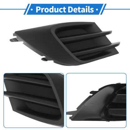 Fog Light Grille No.SU1038141 for Subaru Legacy (2015–2017) Black ABS