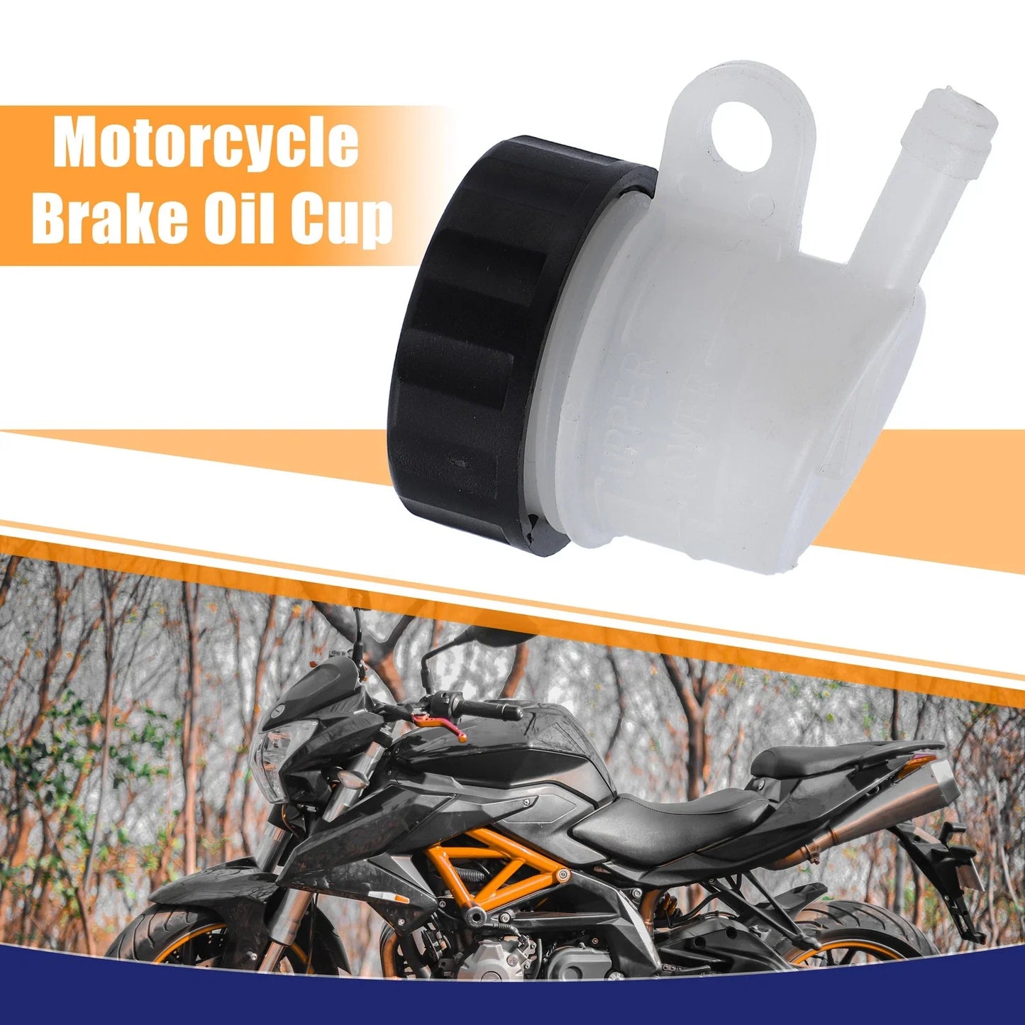 Brake Clutch Fluid Oil Reservoir Tank for Honda
