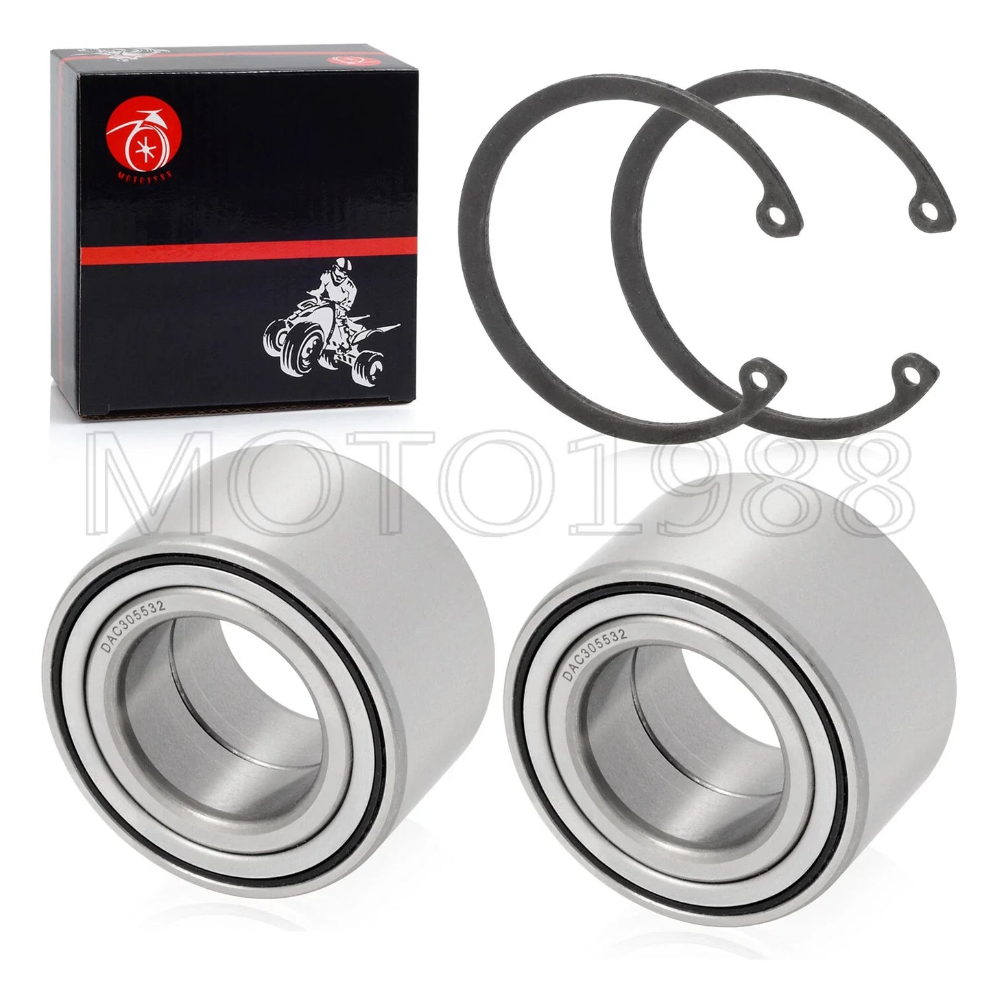 2 x Wheel Bearing X4 for Yamaha Grizzly 550/660/700