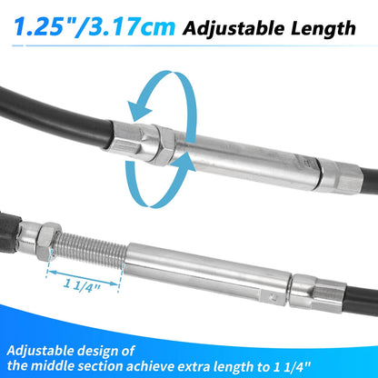 Clutch Cable for Harley Sportster XL883 XL1200 (1986–2013) 140cm/55.11"