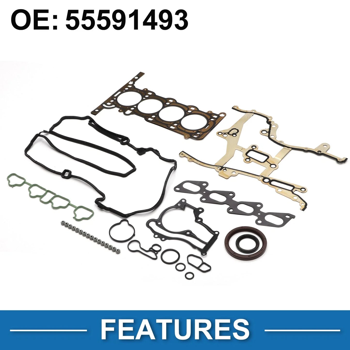 Cylinder Head Gasket Kit for Chevrolet Cruze (2010) - 1 Set