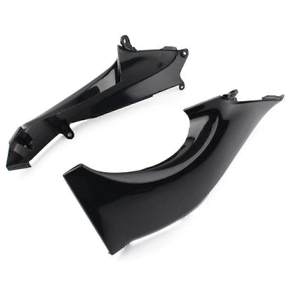 Black ABS Air Duct Tube Covers for Kawasaki ZX12R (2000-2001)