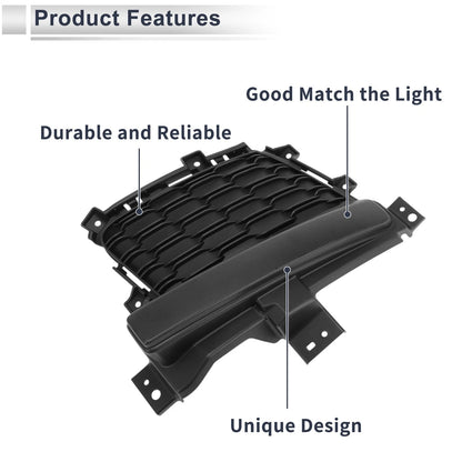 1 Pc Front Right Fog Light Grill for Jeep Grand Cherokee (2011-2021)